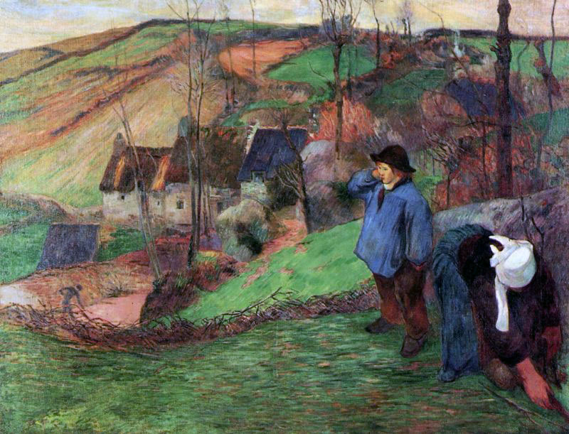 Little Breton Shepherd (Маленький бретонский пастух), 1888