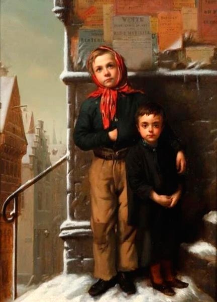 Petits enfants des rues (Уличные дети), 1861