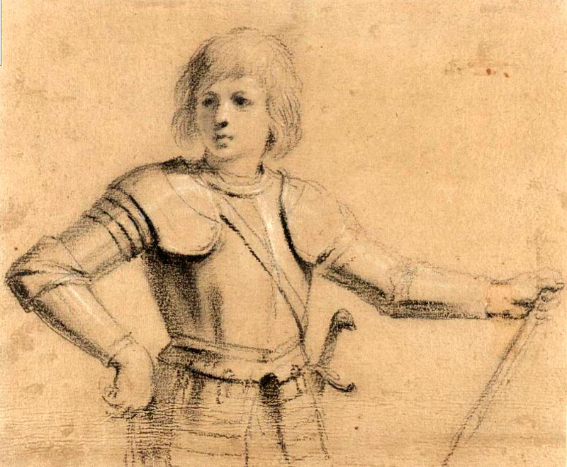 Young boy in Armor (Мальчик в доспхах)