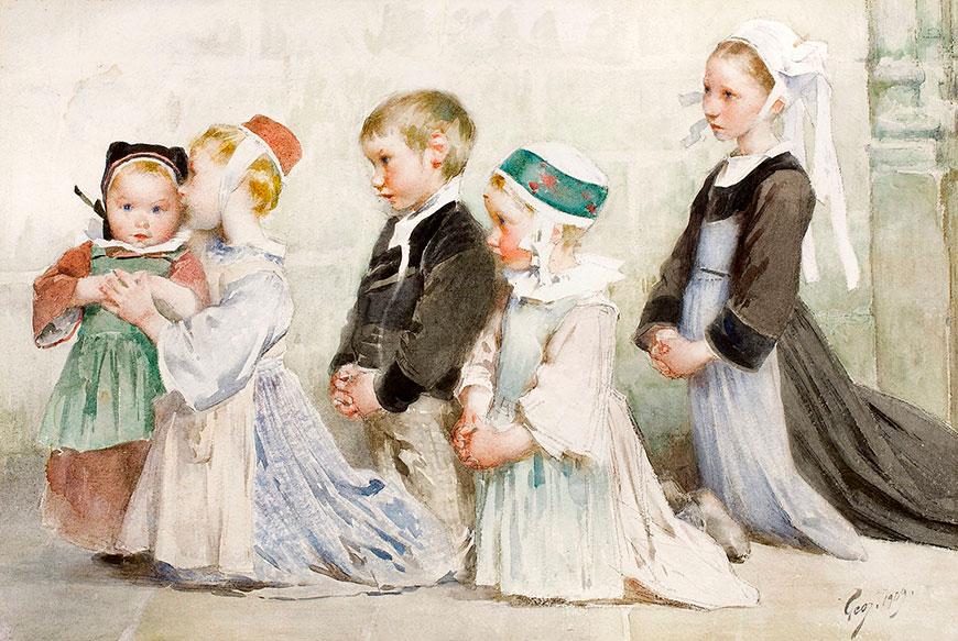 Petits bretons (Маленькие бретонцы), 1909