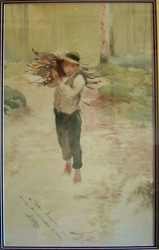 L'enfant au fagot (Мальчик с вязанкой хвороста), 1904