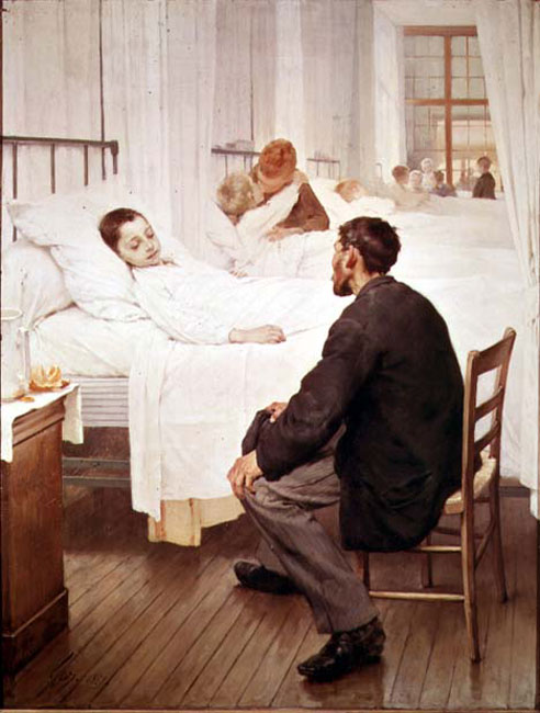 Visiting Day at the Hospital (День визитов в больнице), 1889