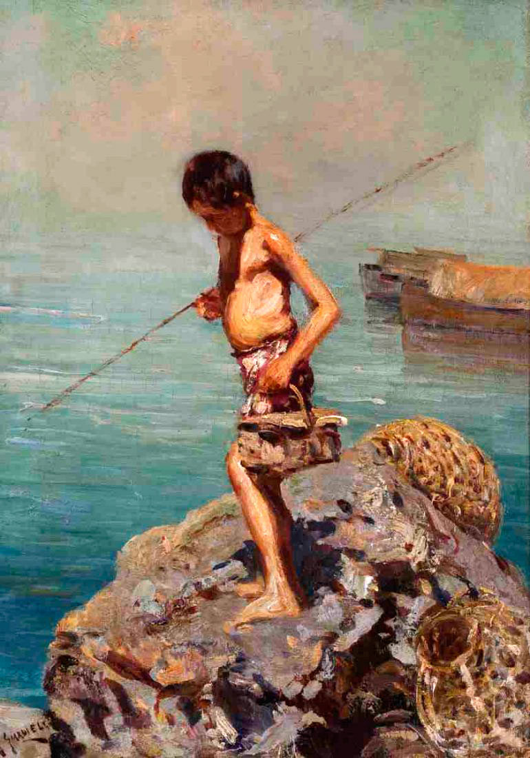 Boy on the Coast (Мальчик на берегу)