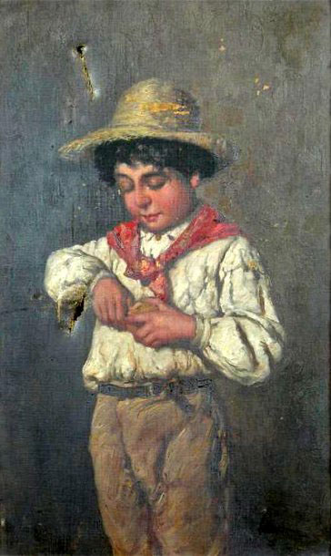 Boy In A Straw Hat (Мальчик в соломенной шляпе)