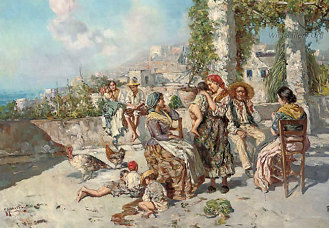 A Family Gathering, Naples (Собравшаяся семья, Неаполь)