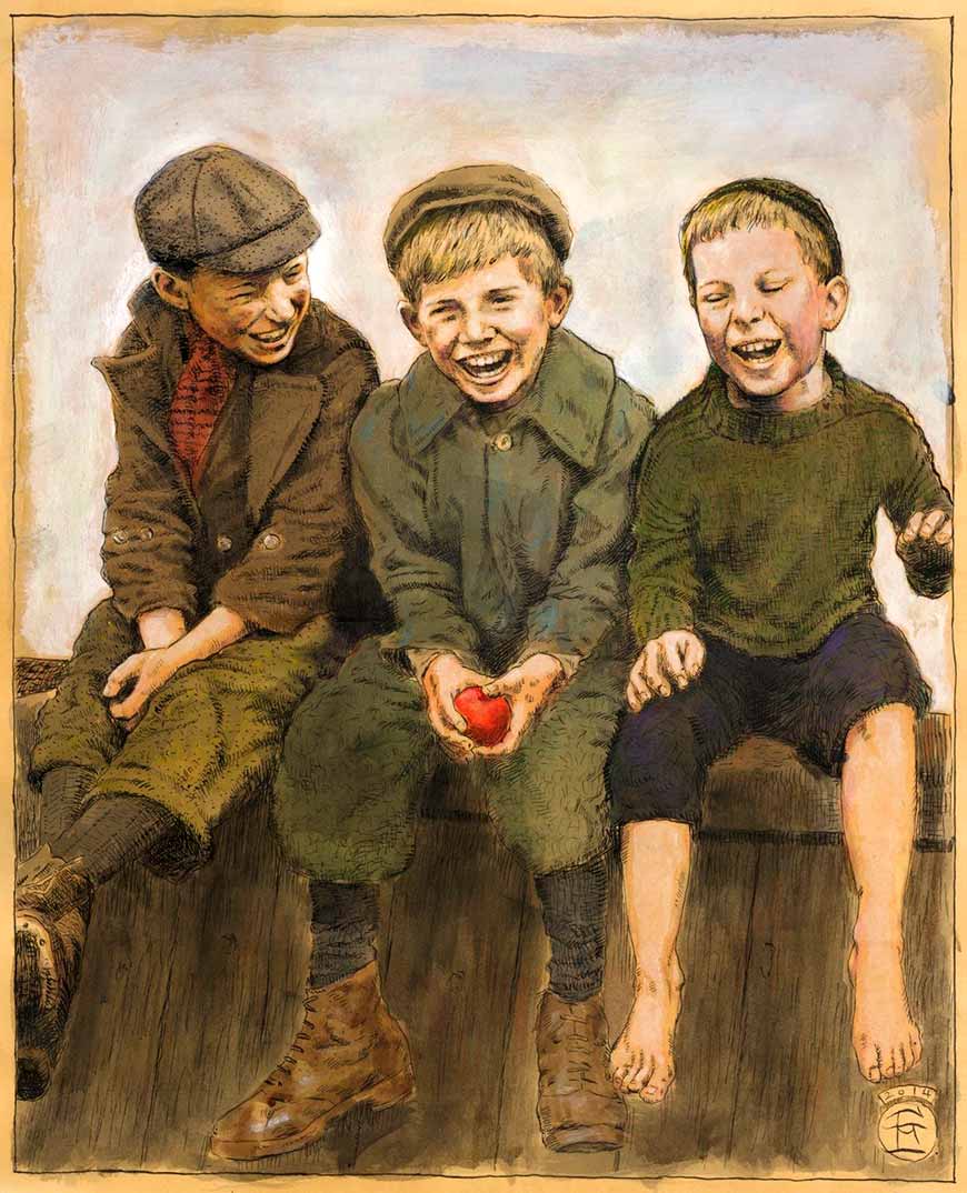 Laughing boys (Смеющиеся мальчики), 2014