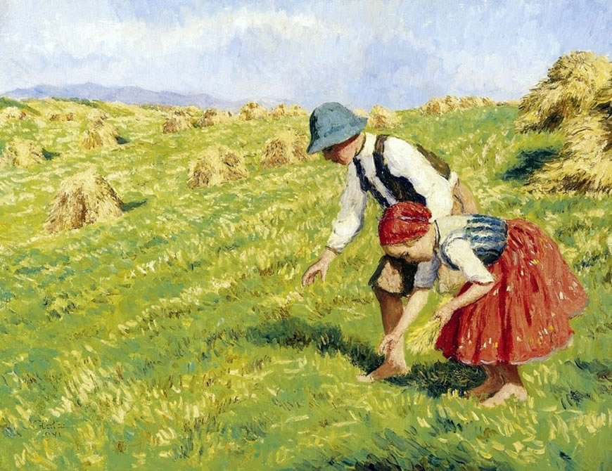 Children in the Field (Дети в поле), 1941 