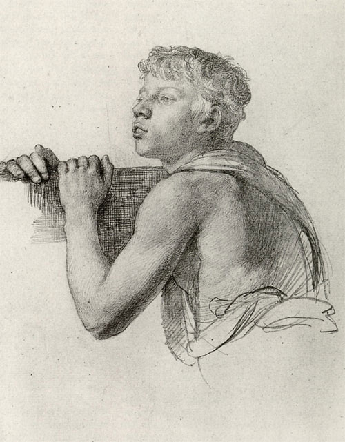 Study of a youth (Эскиз юноши)