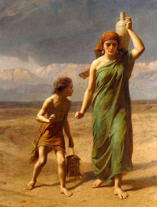 Hagar and Ishmael (Агарь и Измаил)