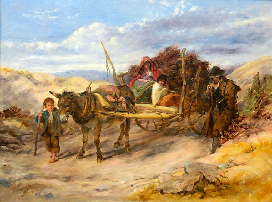 The Marsh Cart (Повозка на марше)