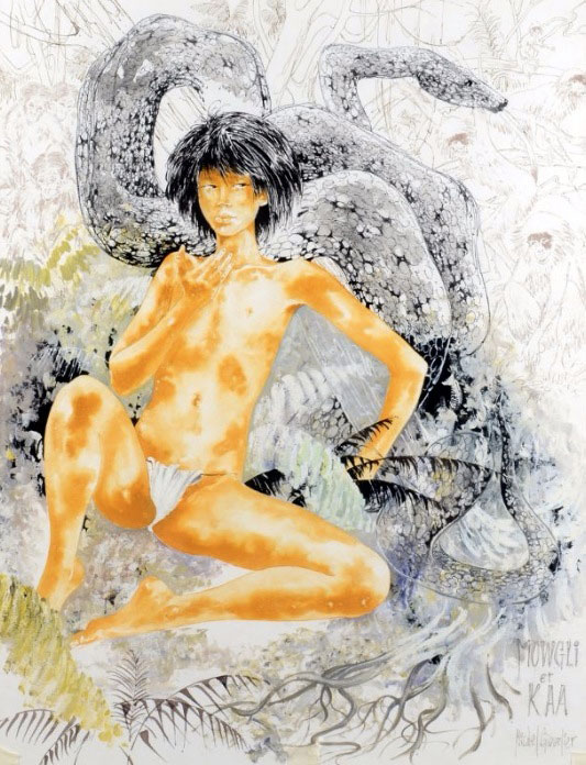 Mowgli et Kaa (Маугли и Каа), 1980