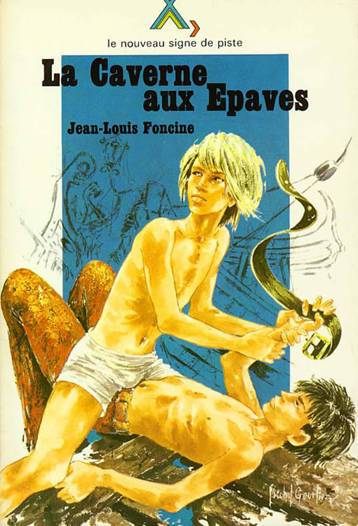 coverbook Le Caverne aux Epaves (Пещера затонувших судов) by Jean Louis Foncine