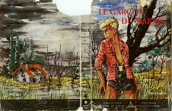 coverbook Le garçon du marais (Мальчик из болота) by Serge Sir, 1955