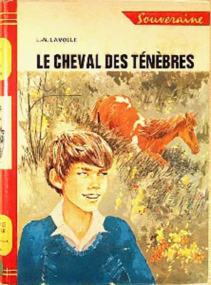 coverbook Le cheval des ténèbres (Тёмная лошадка) by Lavolle l. N. 