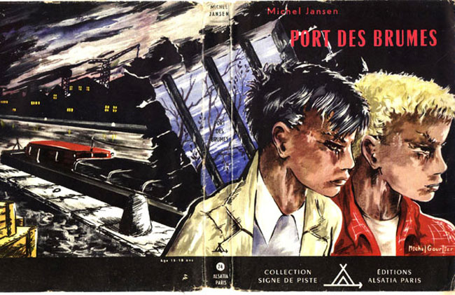 coverbook Port des brumes (Порт Туманов) by Michel Jansen, 1955