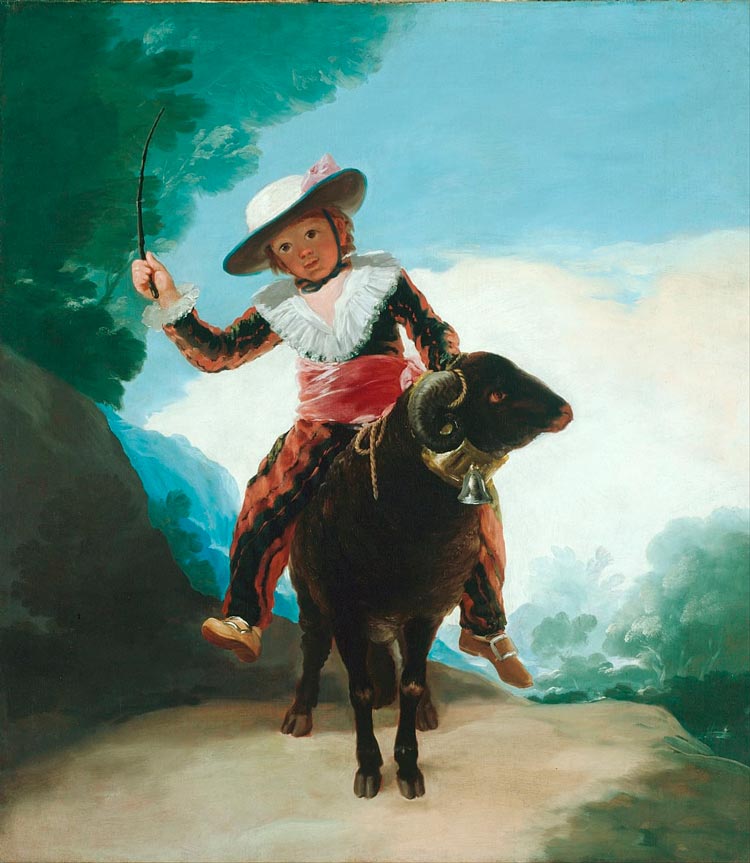 Boy on a Ram (Мальчик на баране), 1786