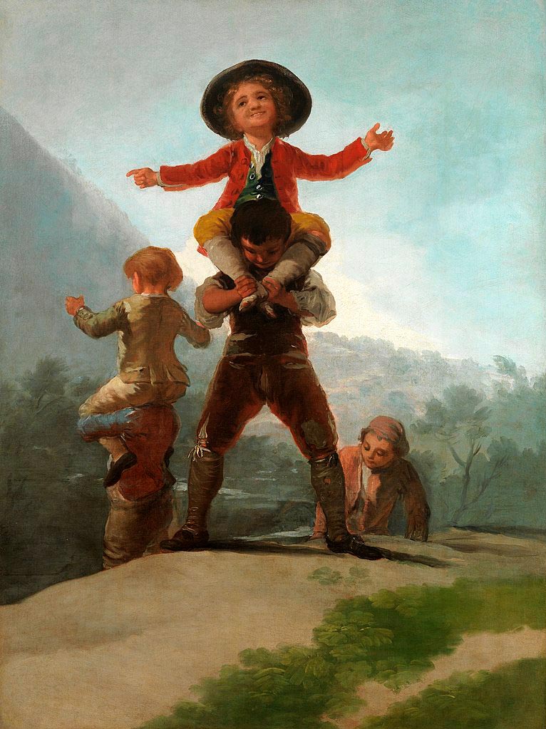 Playing at Giants (Великаны), 1791-1792