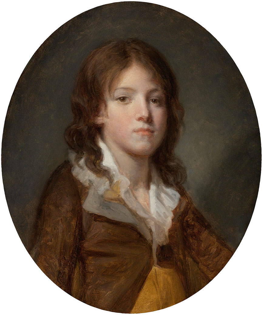 Portrait of a boy, sometimes presumed to represent Louis-Charles, duc de Normandie, Dauphin of France (Портрет мальчика, предположительно Луи-Шарля, герцога Нормандии, дофина Франции)