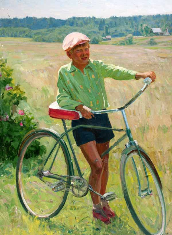 Новый велосипед (New bike), 1955