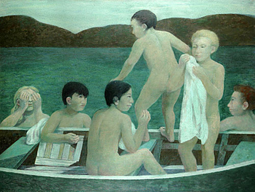 Boys Swimming (Мальчики купаются), 1981