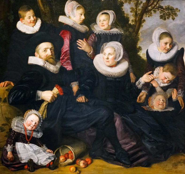 van Campen Family Portrait in a Landscape (Семейный портрет ван Кампен на фоне пейзажа), 1620-1628