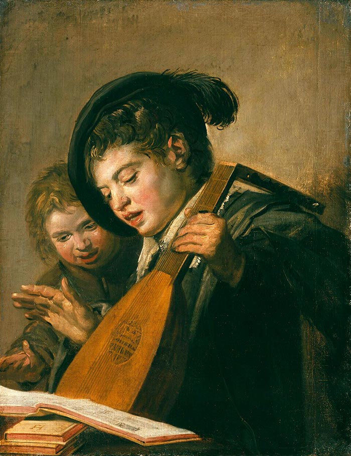 Two boys singing (Два поющих мальчика), 1623-1625 