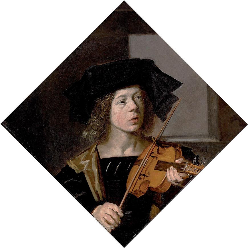 The violinist (Скрипач), c.1625