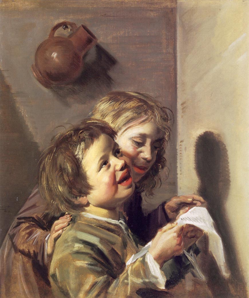 Two singing boys (Два поющих мальчика), c.1626