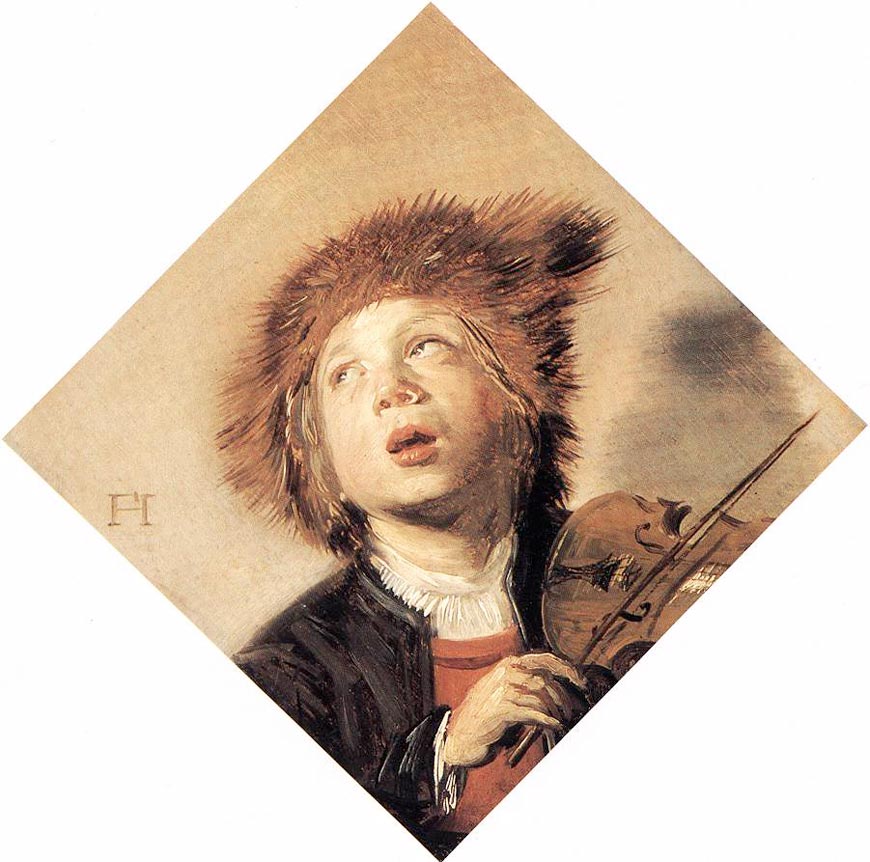 Boy playing the violin (Мальчик, играющий на скрипке), 1628