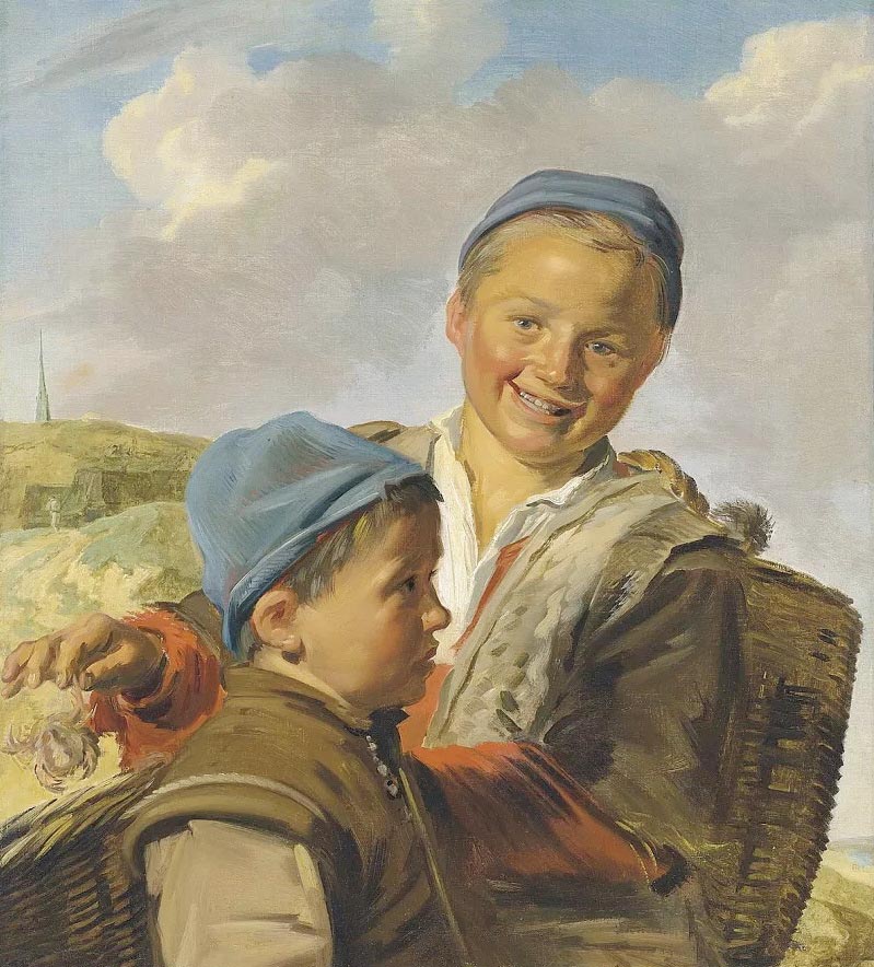 Two fisher boys (Два мальчика-рыбака), 1634-1637
