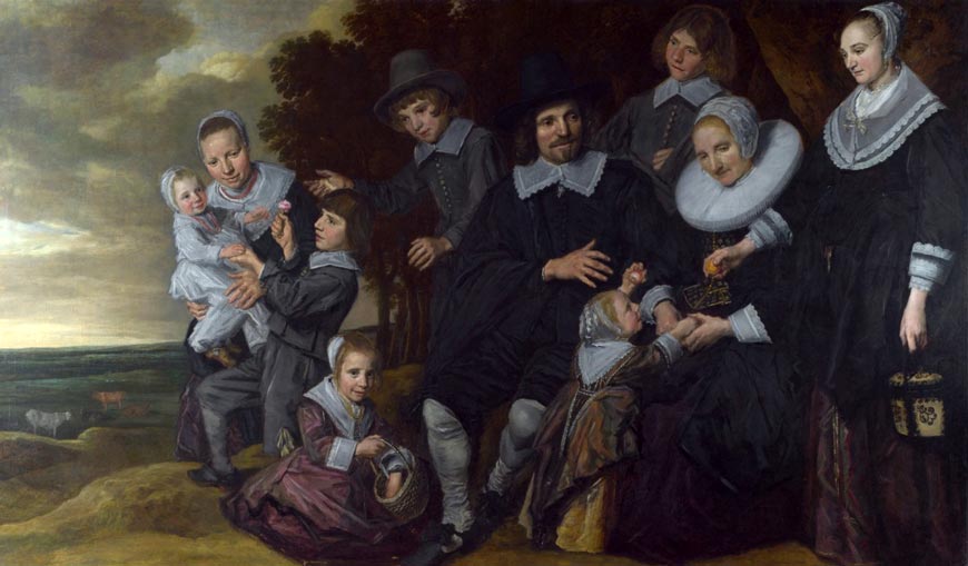 A Family Group in a Landscape (Семейная группа в пейзаже), c.1648
