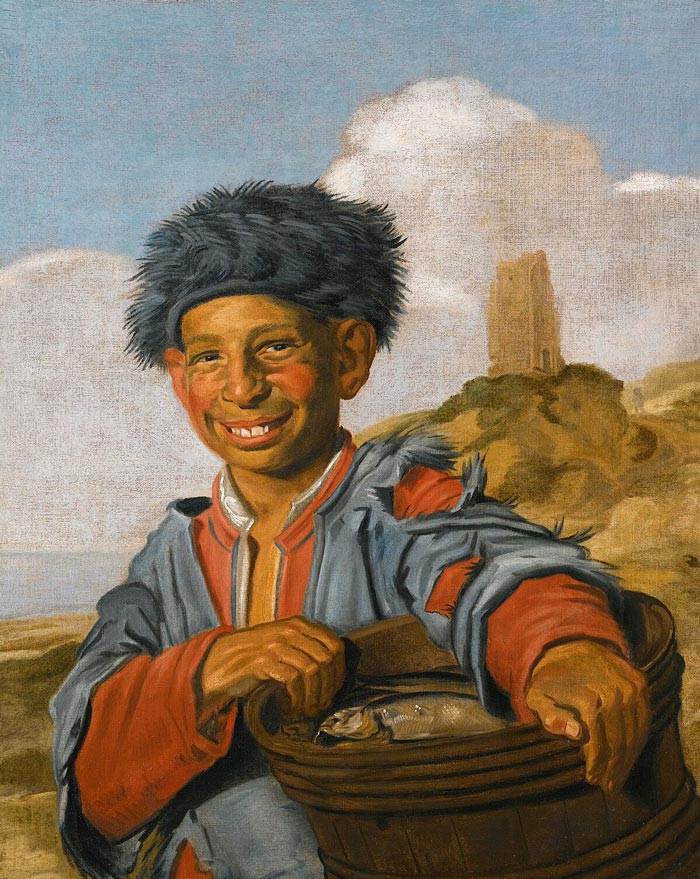 Laughing fisherboy (Смеющийся мальчик-рыбак)