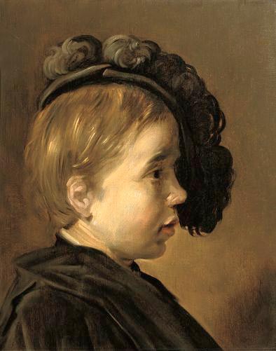 Portret van een jongen en profil (Портрет мальчика в профиль)