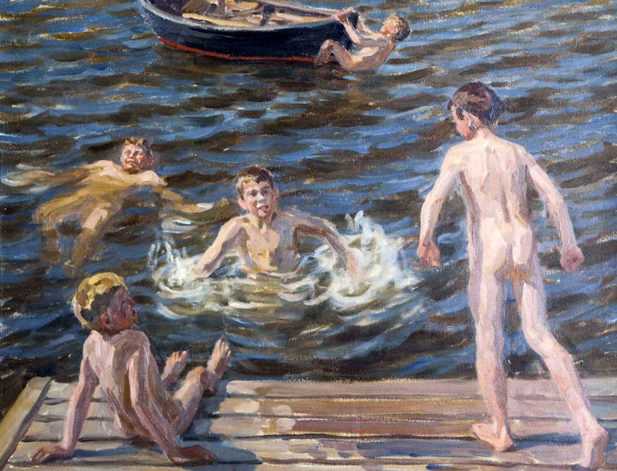 Badende drenge (Купающиеся мальчики)