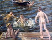 Купающиеся мальчики