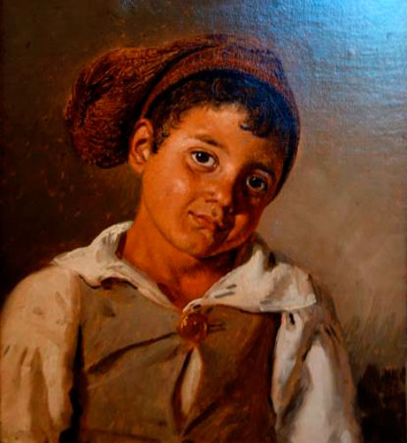 A Capri fisherman's boy (Мальчик-рыбак с Капри)