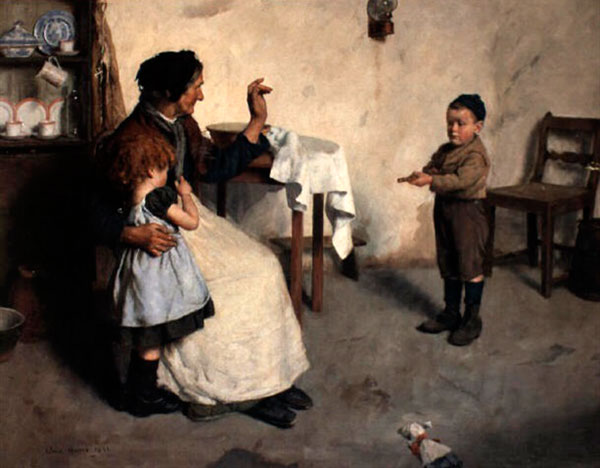 The kitchen scene (Сцена на кухне), 1891