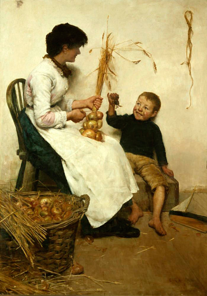 His First Catch (Его первый улов), c.1888