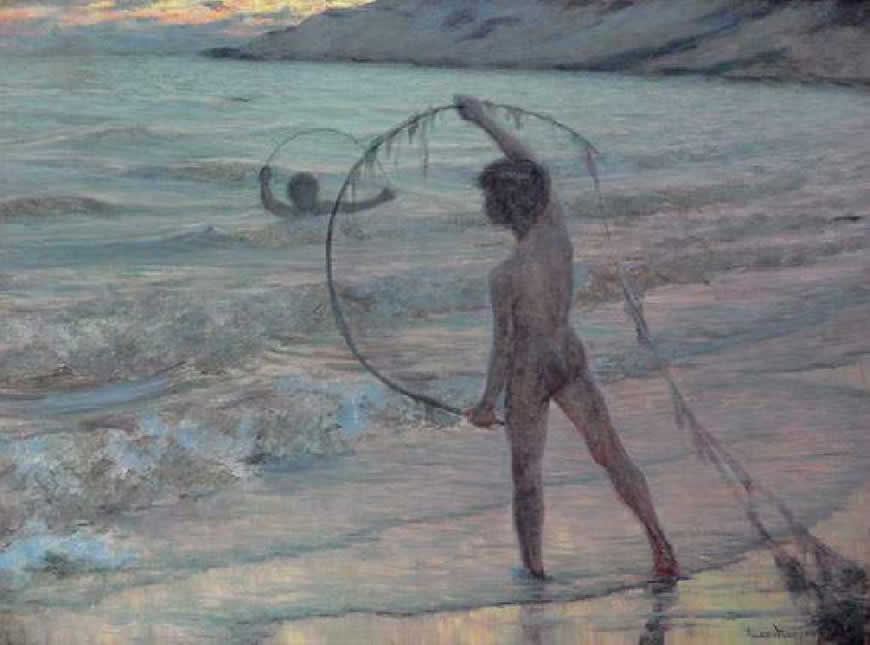 The Circle of the Sea (Круг из моря), c.1880