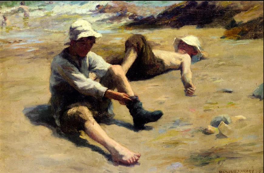 After the swim (После купания), 1906