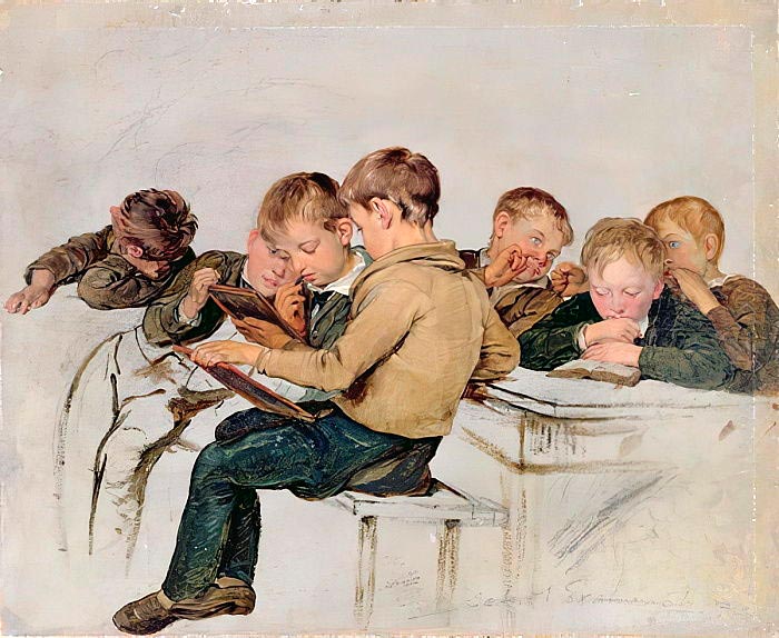 School exam (Школьный экзамен)