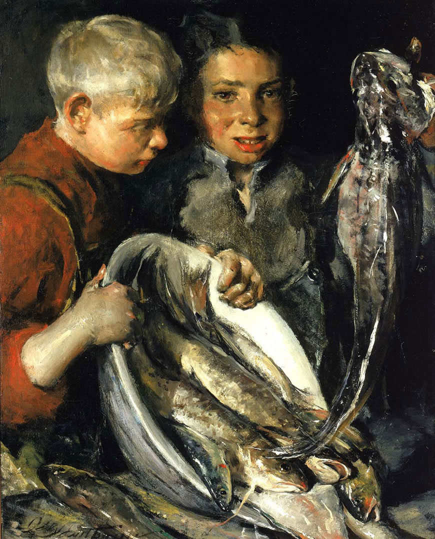 Fisher Children (Дети-рыболовы), c.1902