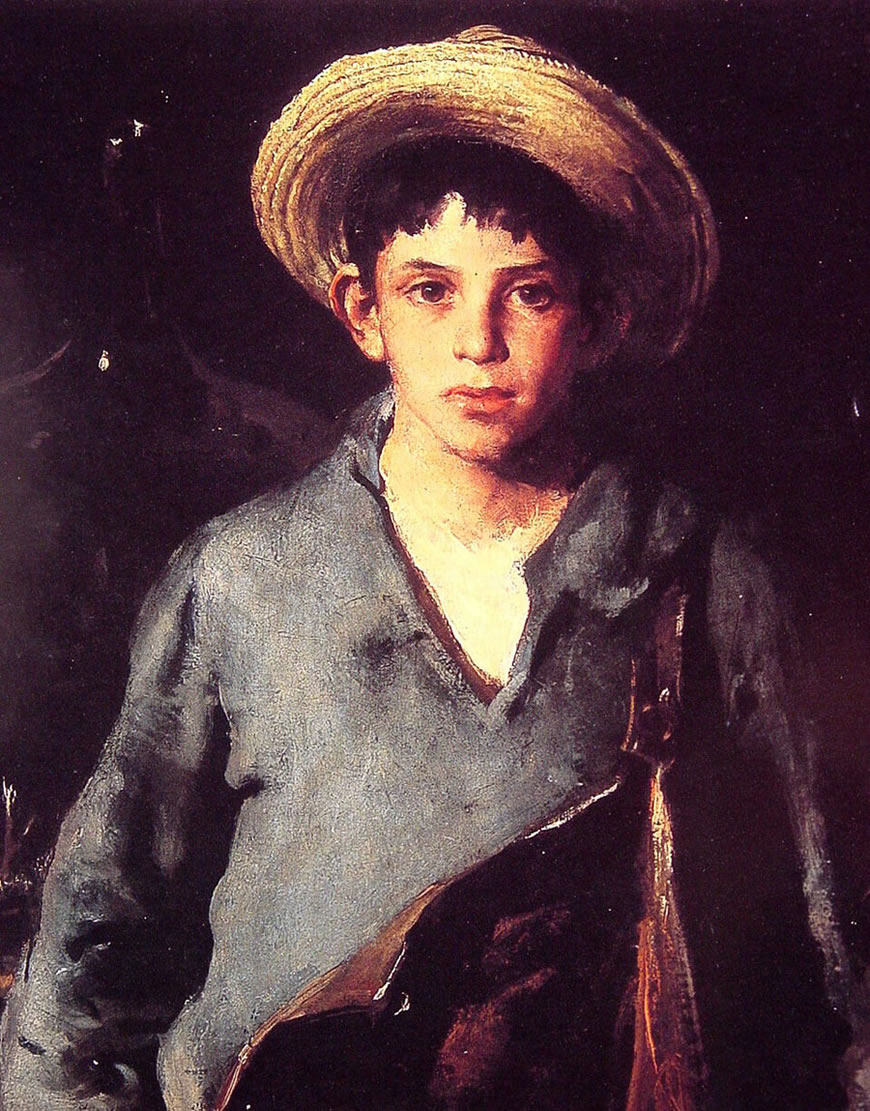 Portugese Fisherboy (Португальский мальчик-рыбак), 1930