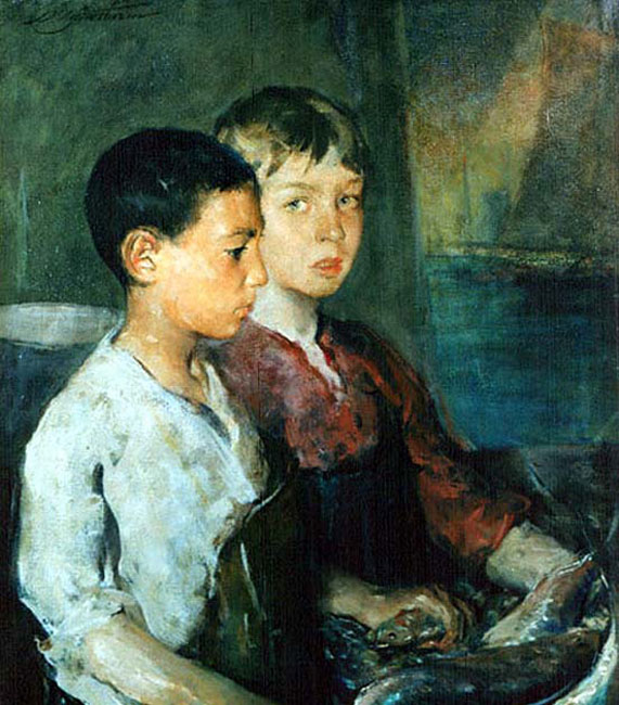 Fisher Boys (Рыбачки), c.1906