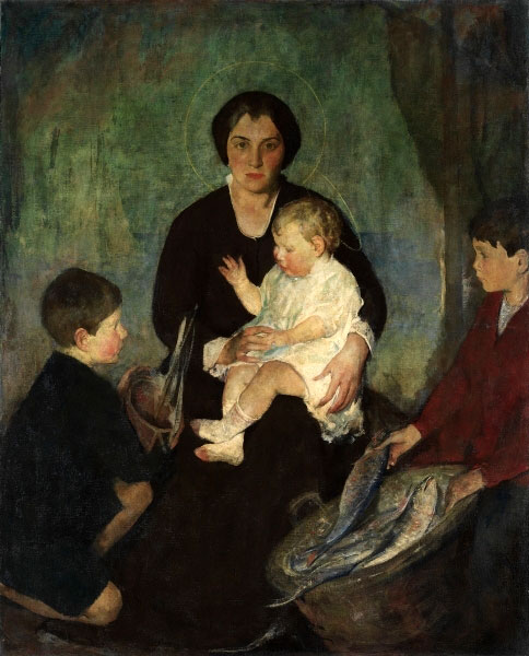 The offering (Пожертвование), c.1915