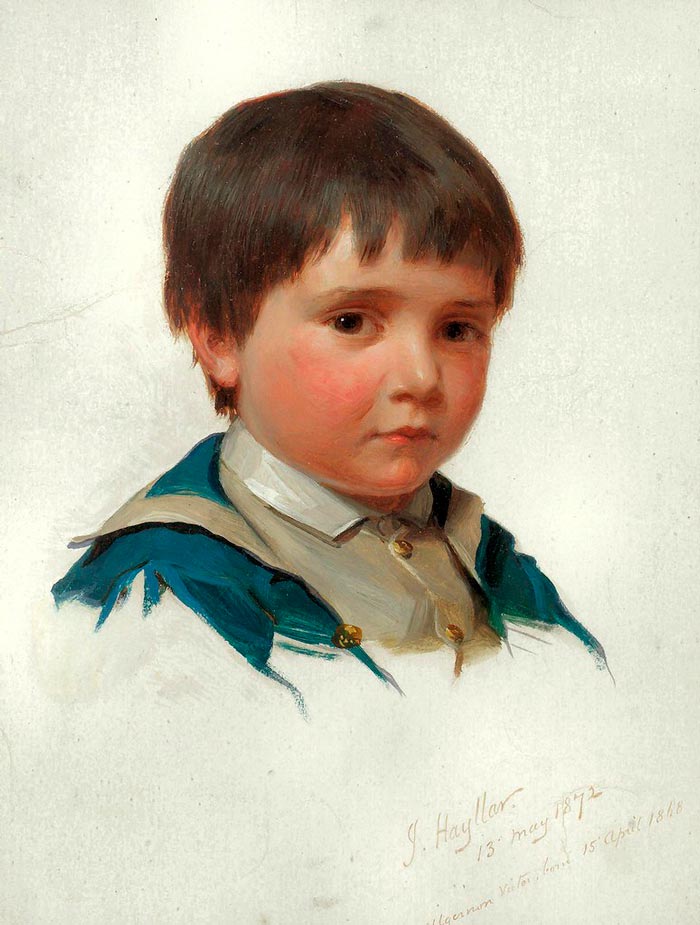 Portrait of the Artist's Son, Algernon Victor (Портрет сына художника, Алджернона Виктора)