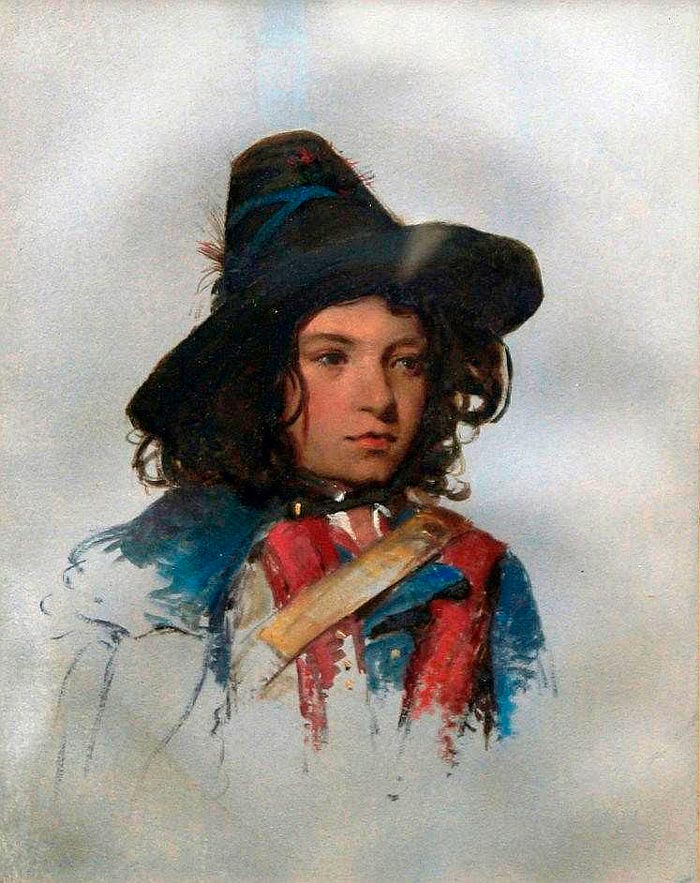 Portrait of an Italian boy (Портрет итальянского мальчика)