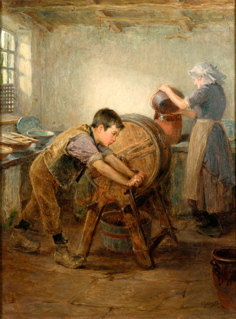 The Butter Churn (Маслобойка), 1897