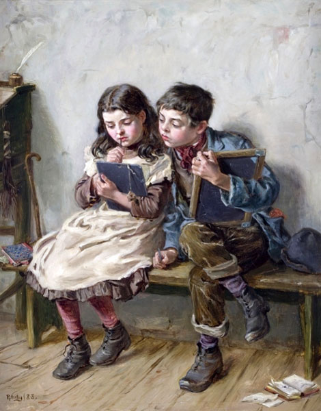 In School (В школе), 1883