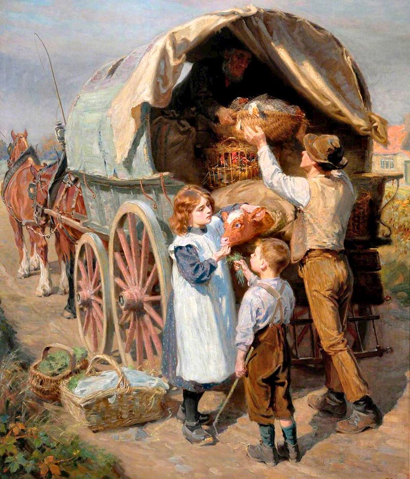 The Market Wagon (Рыночный фургон)